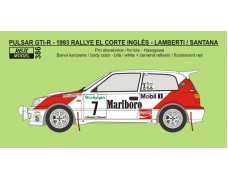 Transkit – Nissan Pulsar GTI-R - Rallye El Corte Inglés 1993 - Lamberti / Santana 1/24
